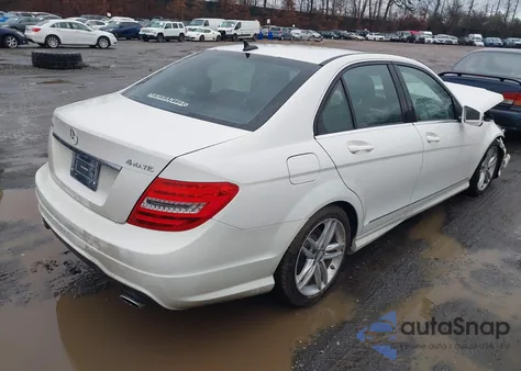 2012 Mercedes-Benz C 300 Sport 4Matic from USA, damaged, VIN WDDGF8BB3CR211659